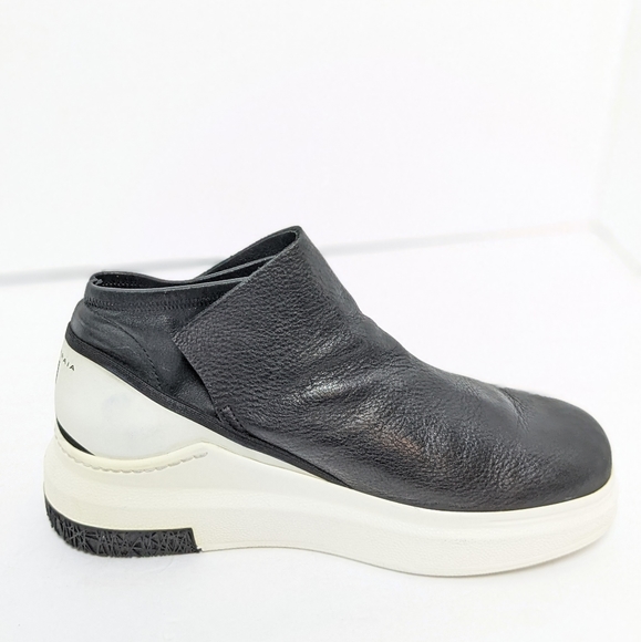 Cinzia Araia leather sneaker wedges - Picture 4 of 16